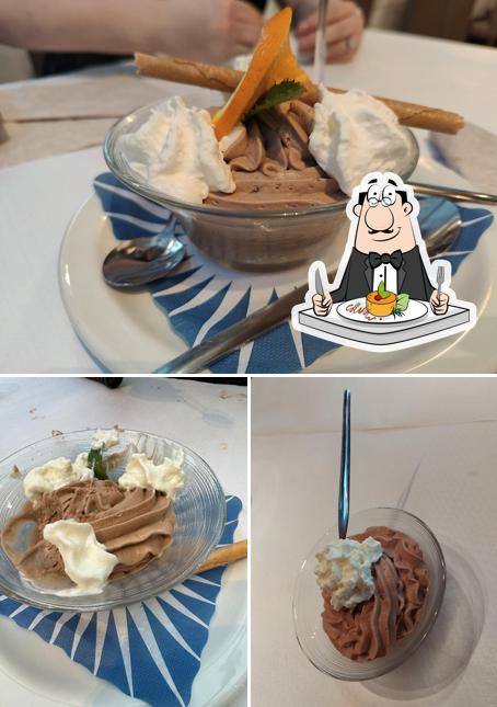 Mousse al cioccolato al Mira's Steakhouse