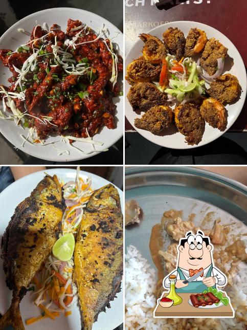 Baby back ribs at Monsoon family restaurant and Bar