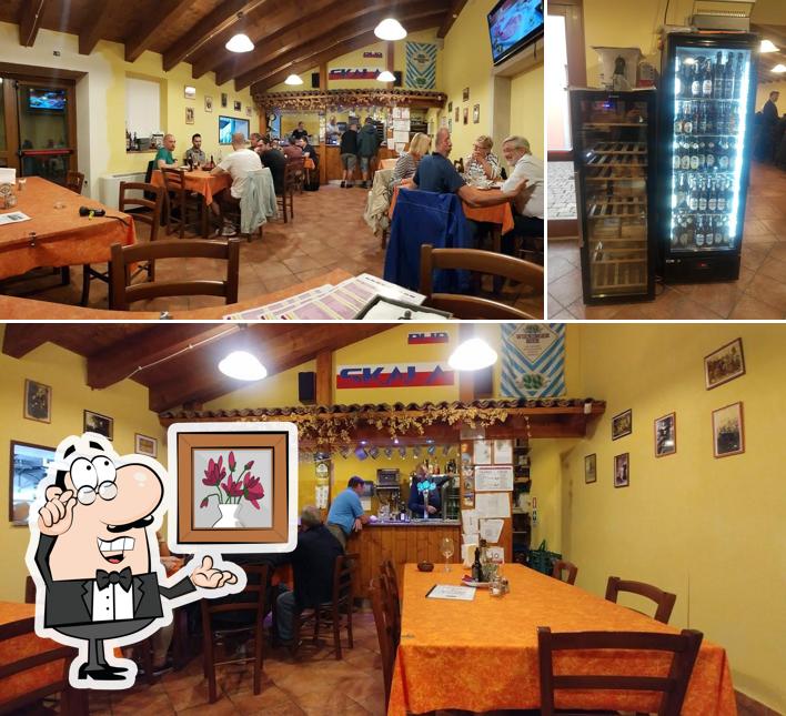 Gli interni di Pub Skala Gropada