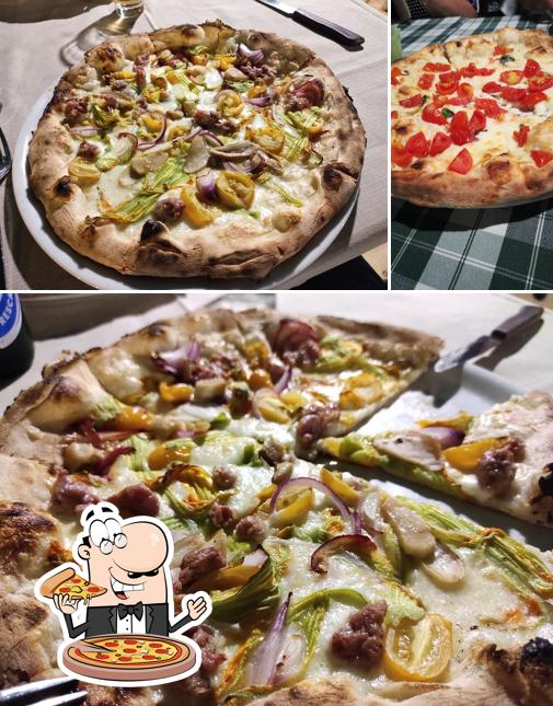 Prova una pizza a Pizzeria Trattoria Pentima Rossa