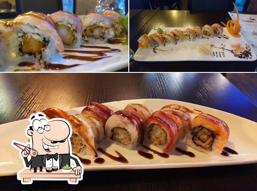 Il sushi è il cibo tradizionale della cucina giapponese