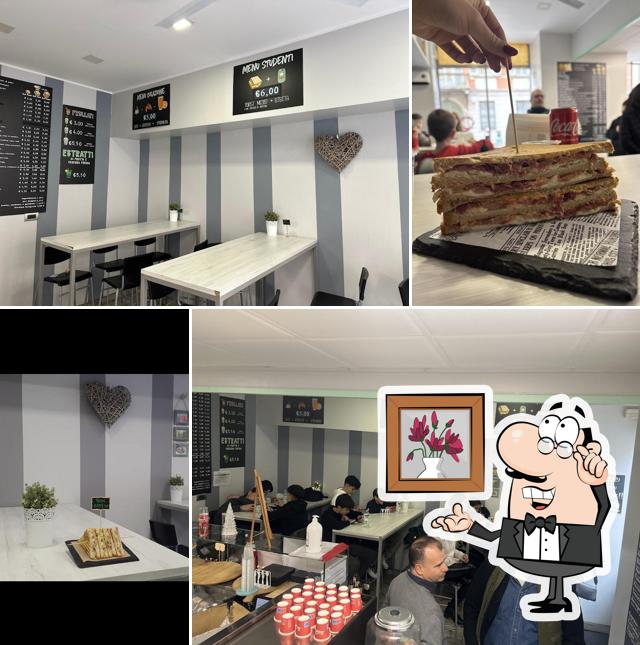 Gli interni di Toast & Roll