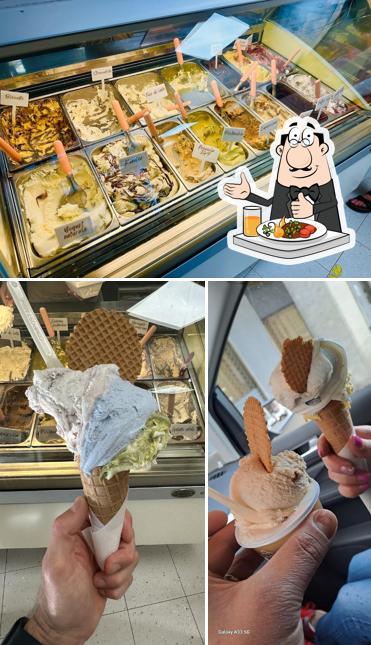 Platti al Gelateria Capriccio
