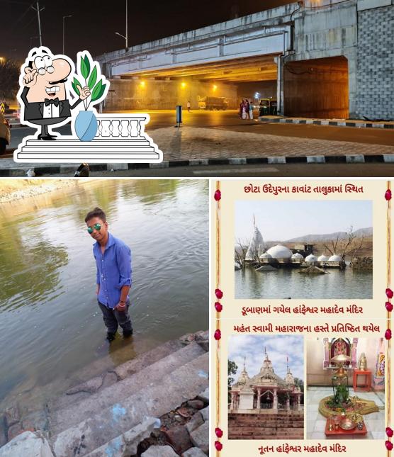 The exterior of Hotel New Rajasthan