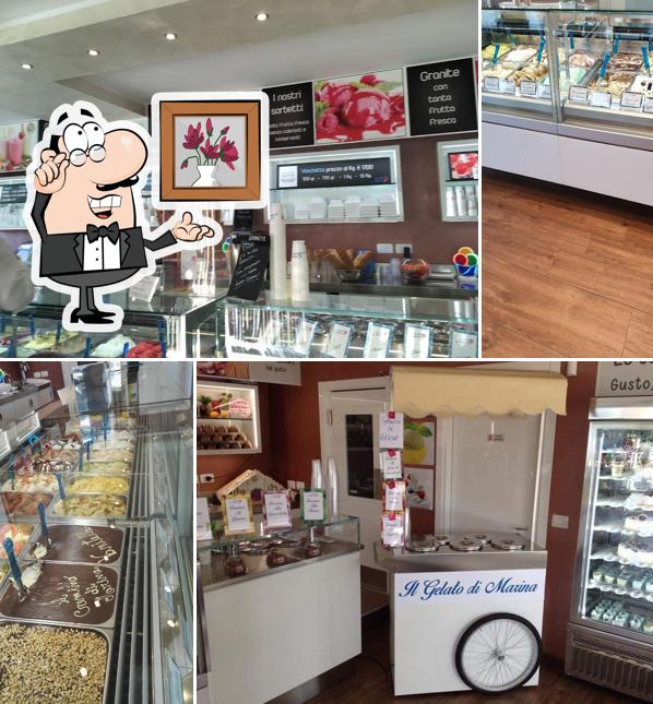 Siediti a un tavolo di Il gelato di Marina