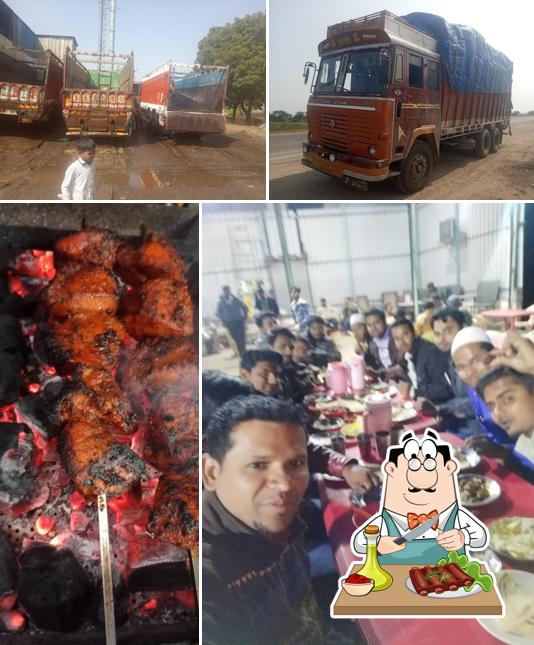 Baby back ribs at Hotel Dhuliya Darbar