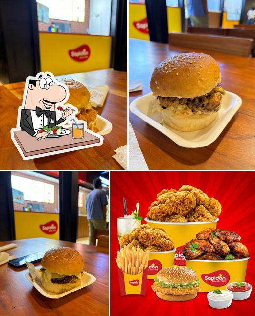 Pulled pork sandwich at Sapidon