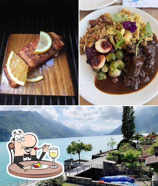 La foto della cibo e esterno di Walz wein cafe