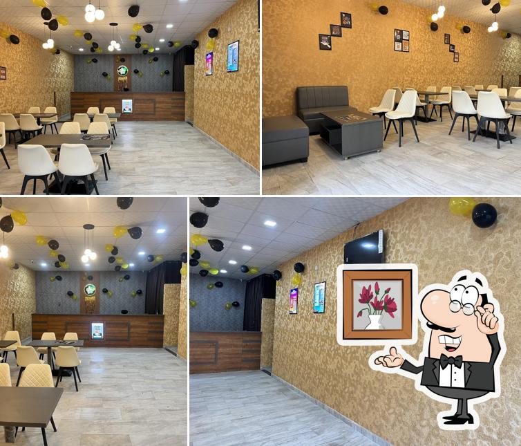The interior of Cheesy Bites