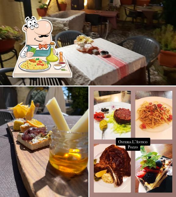 Platti al Osteria L'Antico Pozzo