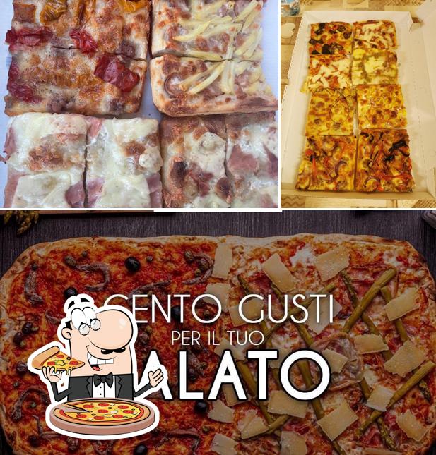 A Pizzeria Cento Gusti, puoi provare una bella pizza
