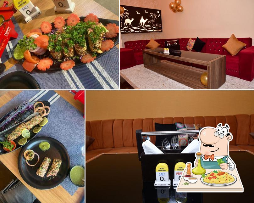 Food at Qazba Restaurant & Lounge