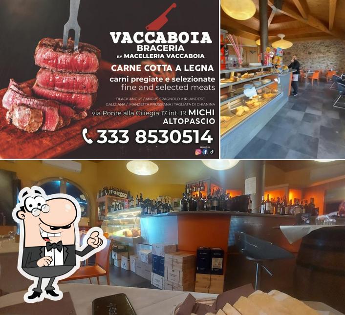 Siediti a un tavolo di Vaccaboia Braceria Carne Cotta a Legna