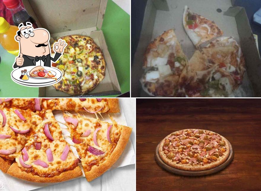 Order various types of pizza