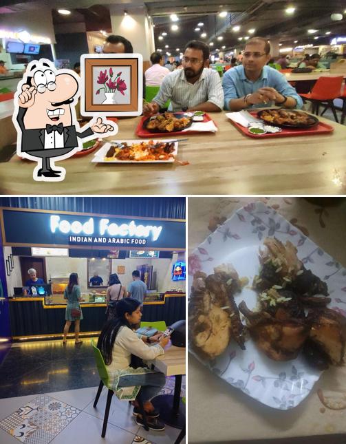 The interior of Food Factory