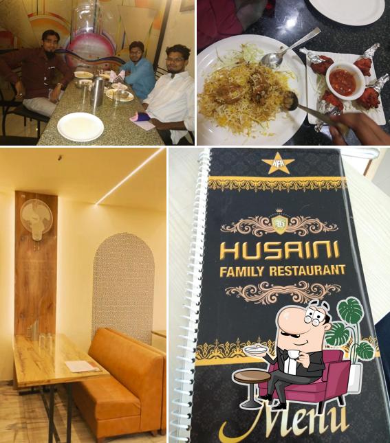 Check out how Husaini Family Restaurant looks inside