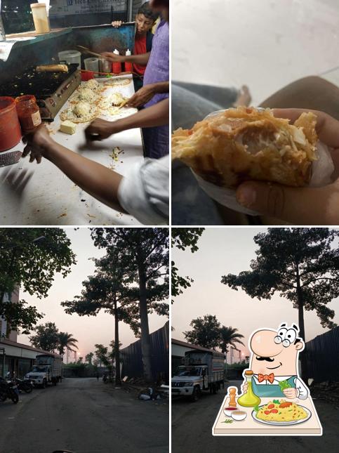 The restaurant's food and exterior
