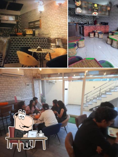 The interior of MR. BOB