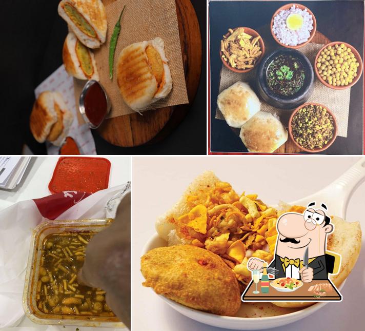 Food at MMV Mumbaiya Misal & Vadapav Paldi Bhatta