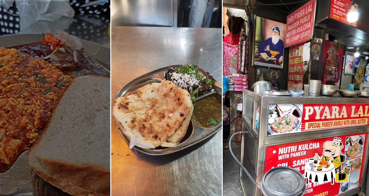 Food at Shree Piyare Lal Paneer Bhurji