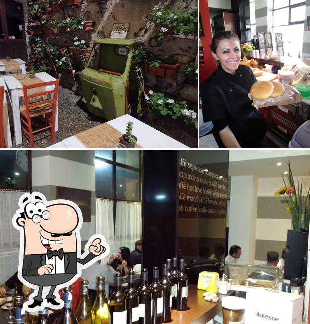 Dai un'occhiata agli interni di Caffè Meo