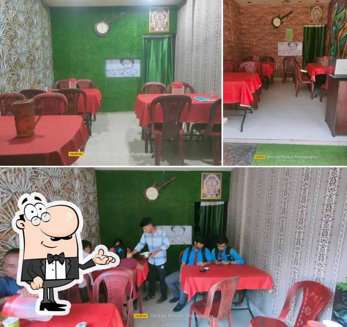 The interior of Madhav Bhojanalaya