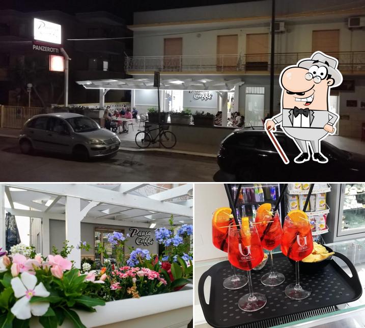 Gli esterni di Pausa Caffè