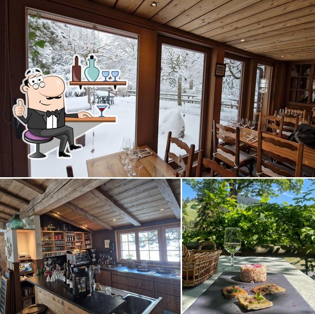 Guarda la immagine che raffigura la interni e bevanda di Auberge de la Cergniaulaz