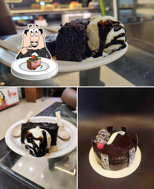 Chocolate cake at Divine cakes