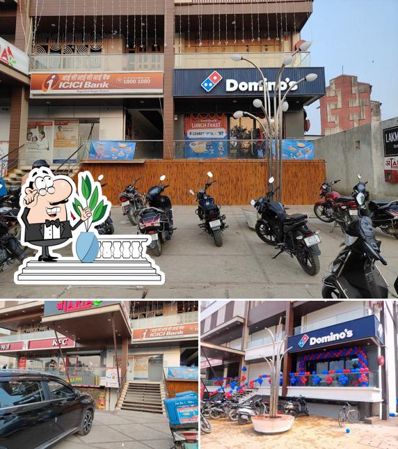 The exterior of Domino's Pizza Gorakhnath, Gorakhpur