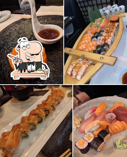 Prenditi le varie opzioni di sushi