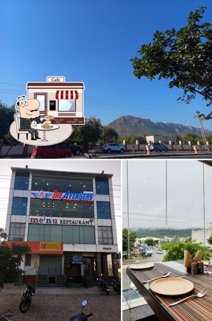 The exterior of Me and you restaurant Ajmer