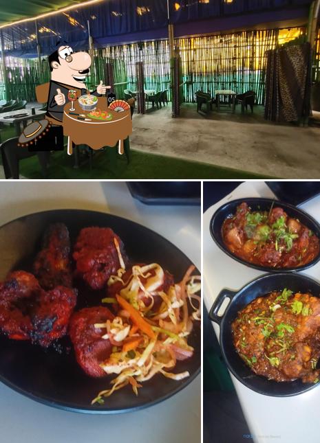 Among different things one can find food and interior at URBAN JUNGLE FAMILY RESTAURANT & DHABA