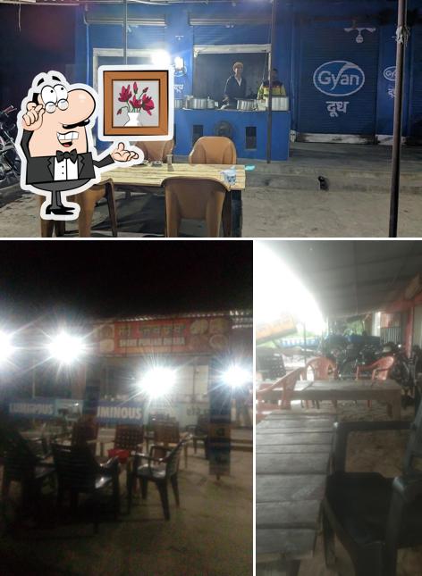 The interior of shere punjab dhaba jagatpur