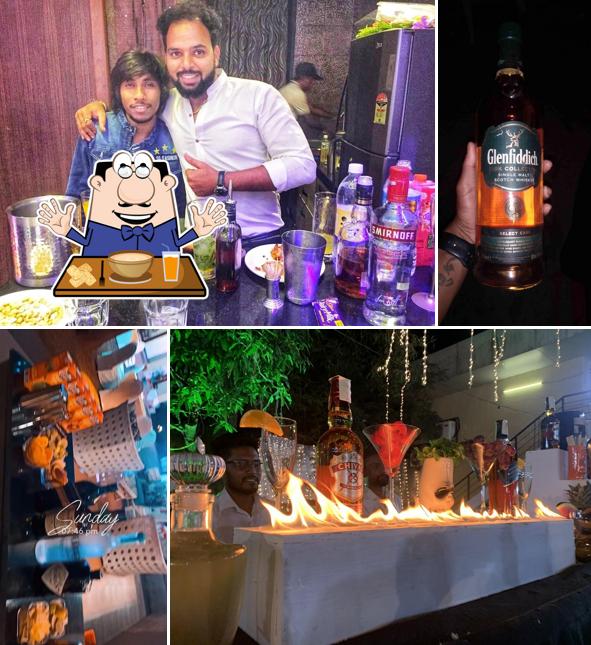 Food at Shiv Bartender