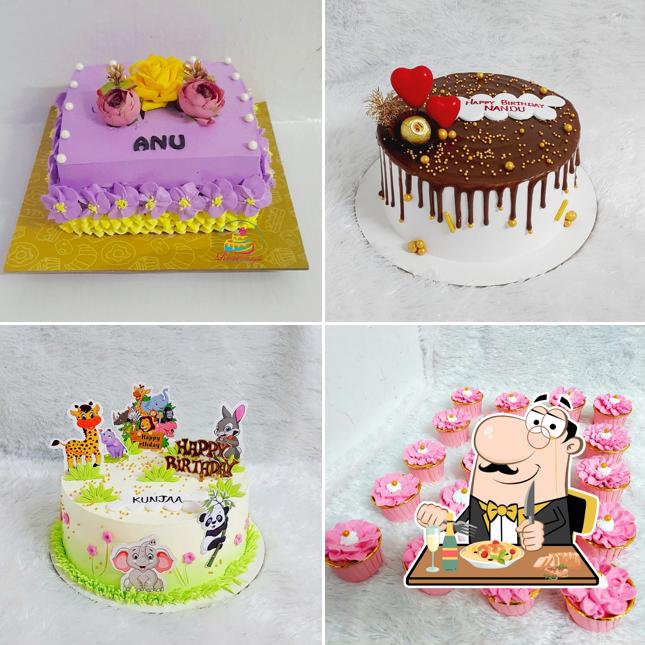 Food at RoseDelight homemade cakes