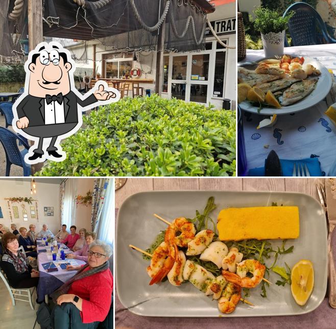 Gli interni di Trattoria OK