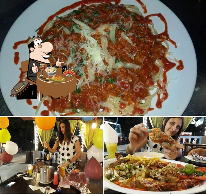 Food at Tulips Bar and Restaurant