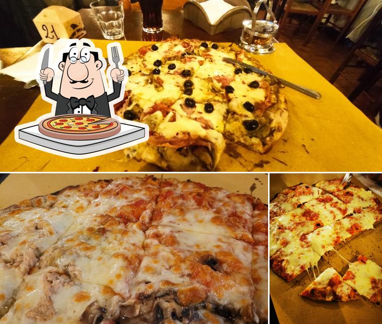Scegli tra le molte varianti di pizza