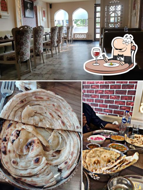 The restaurant's food and beverage