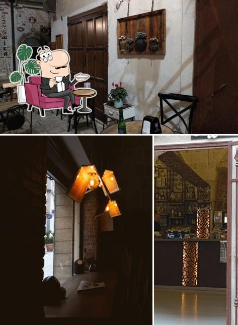 Gli interni di T'aspetto Coffè House