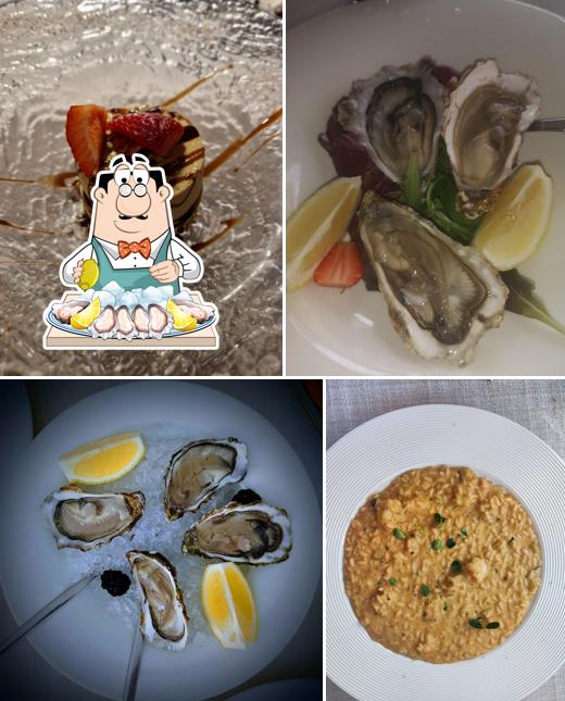 Ostriche al Ristorante La Scala