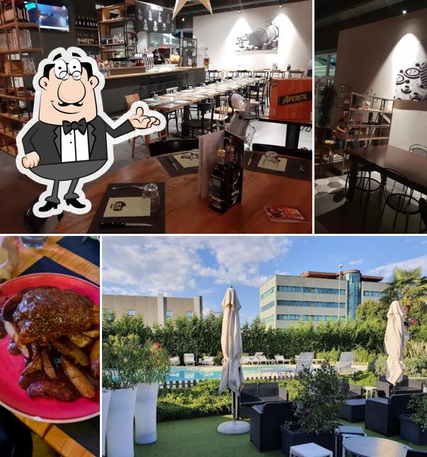 Gli interni di Beat Restaurant