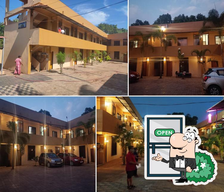 Check out the outside area of Chintamani Resort