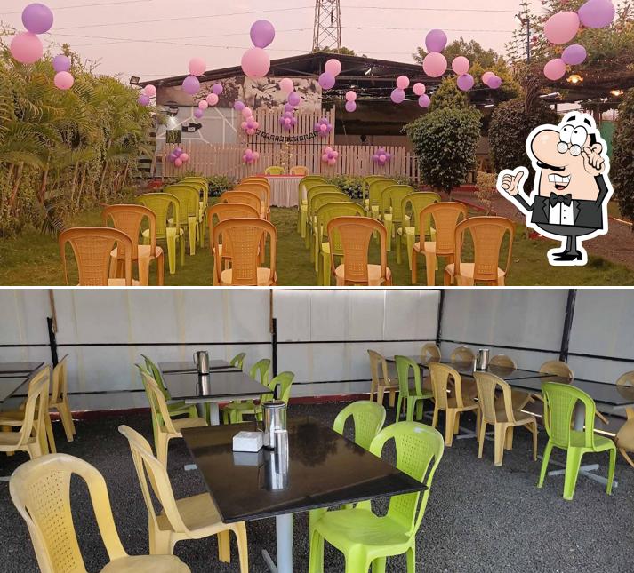 The interior of Hotel Kitchen Samrat