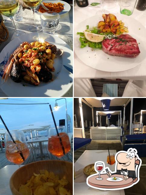 Cibo al Lo Skipper Beach club