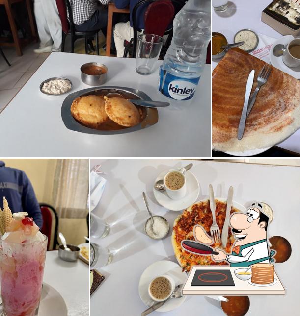 Pancakes at Indian Coffee House District court Indore