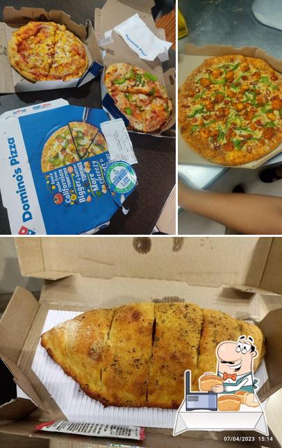 Garlic bread at Domino's Pizza Friends Colony, Una