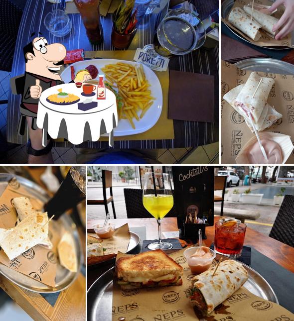 Piatto di formaggi al Neps Coffee Food Wine