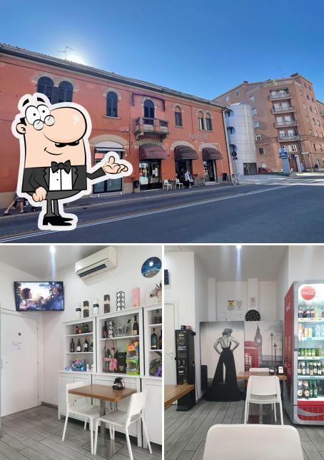 La interni e esterno del ristorante